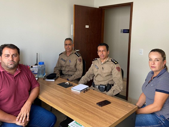 Polícia Militar e Prefeitura de Formiga realizam reunião sobre Segurança Pública
