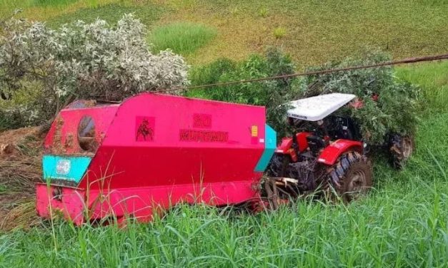 Homem morre após trator cair sobre ele às margens da BR-381, em Oliveira