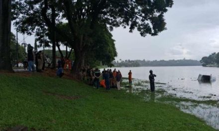 Motorista passa mal na direção, perde controle e cai dentro da Lagoa da Pampulha