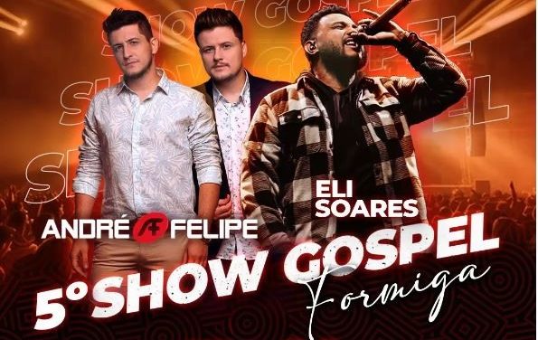Em Formiga: 5ª edição do Show Gospel terá duas grandes atrações