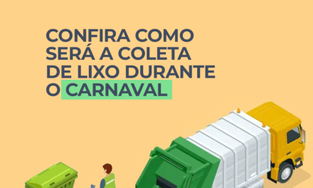 Confira como será a coleta de lixo durante o carnaval em Formiga