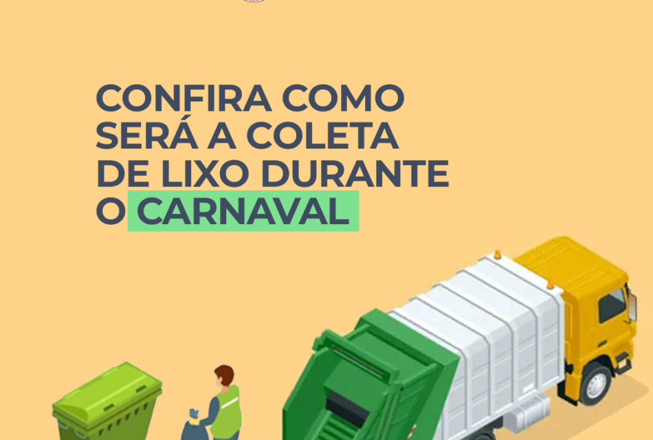 Confira como será a coleta de lixo durante o carnaval em Formiga