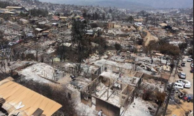 Número de mortos em incêndios florestais no Chile sobe para 112