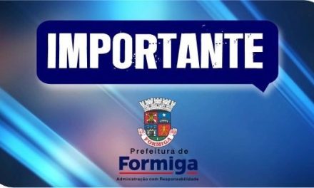 Prefeitura de Formiga informa sobre processo de contratação temporária na Rede Municipal