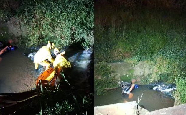 Motociclista de 20 anos morre após cair em córrego em Três Pontas
