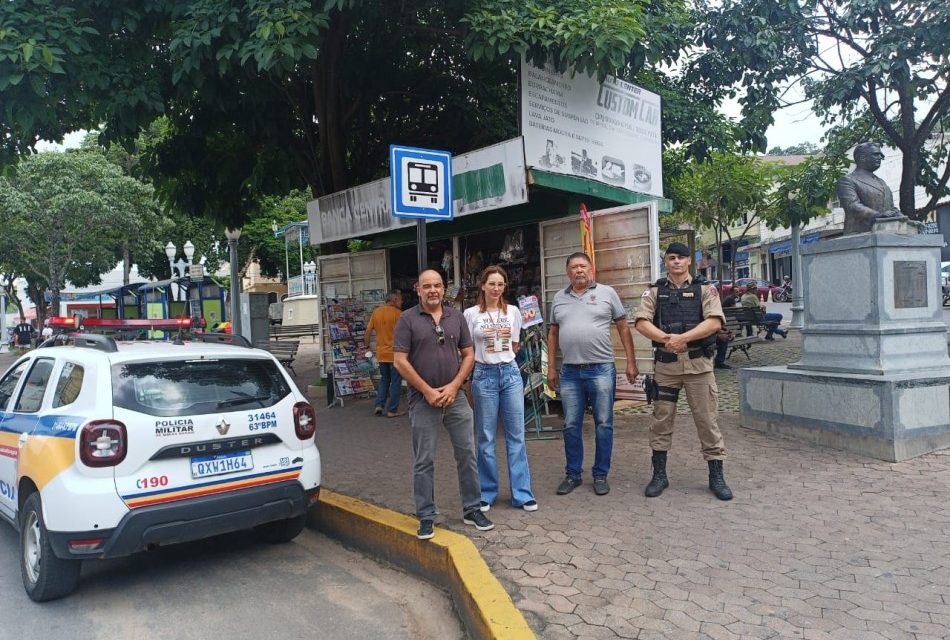 Executivo e Polícia Militar realizam ação de combate à exploração da prostituição na praça Ferreira Pires