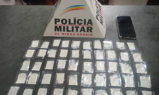 Polícia Militar de Capitólio prende indivíduo por tráfico de drogas
