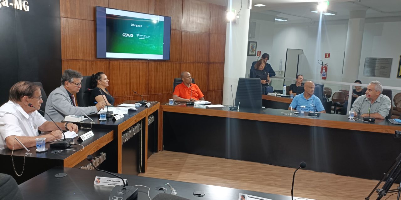 Audiência Pública discute a falta de energia nas comunidades rurais de Formiga