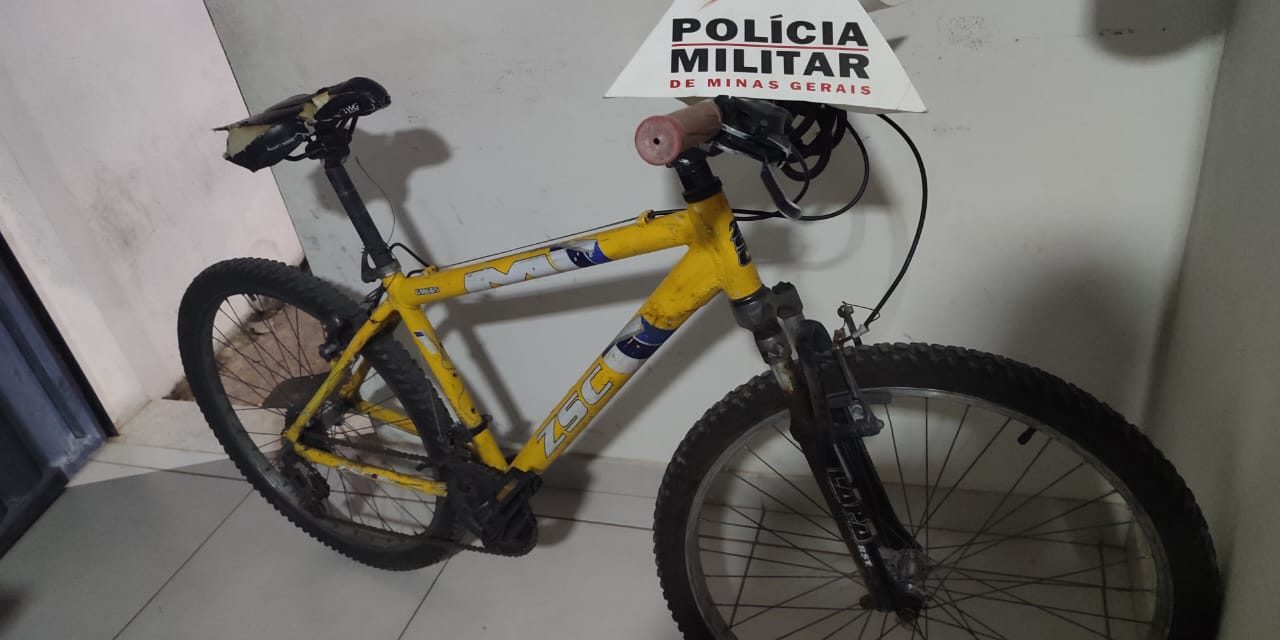 Jovem é preso por roubo de bicicleta e celular em Formiga