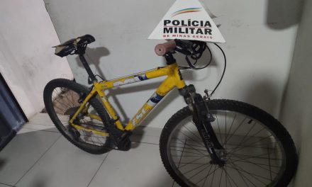 Jovem é preso por roubo de bicicleta e celular em Formiga