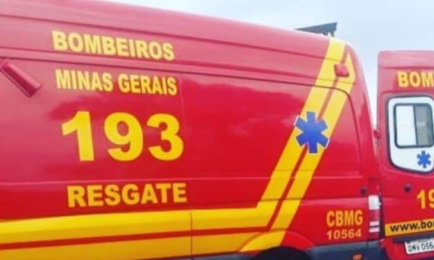 Homem é atendido pelo Corpo de Bombeiros em Arcos