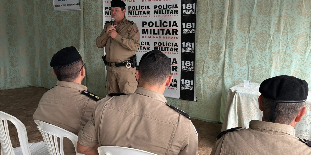 Comandante da 7ª Região de Polícia Militar participa de café com produtores de Bambuí, Medeiros e Tapiraí