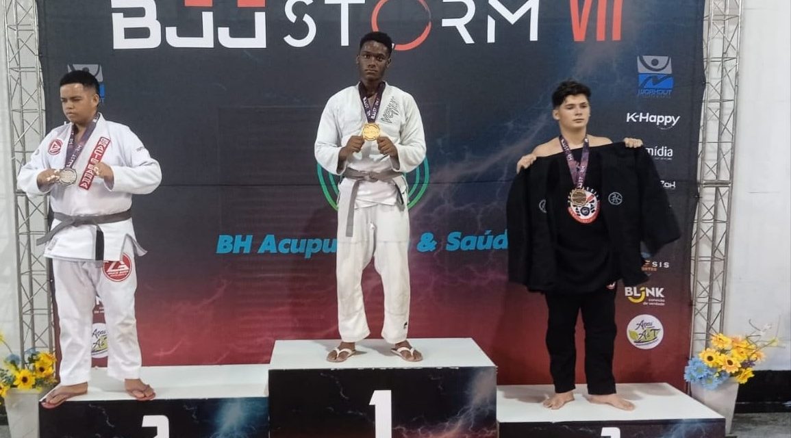Tatame do Bem conquista 12 medalhas em campeonato de jiu-jitsu