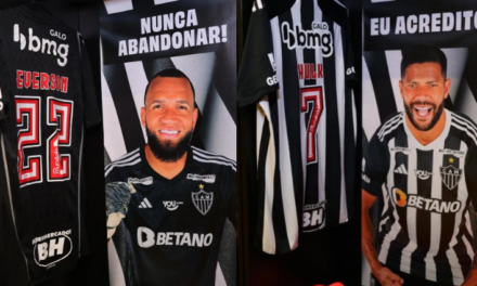 ‘Eu acredito’: Atlético customiza vestiário do Mineirão para a decisão