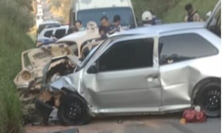 Grave acidente é registrado entre dois veículos na BR-369