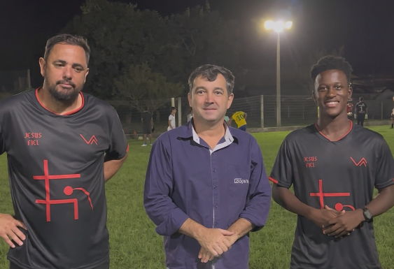 Projeto Amores retorna aos treinos com grande participação no campo da Globoaves