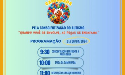 Dia do autismo: Família Formiga Azul realizará evento neste sábado