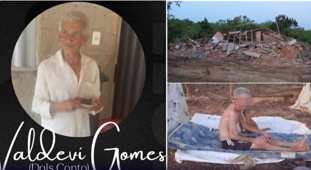 Morre idoso que teve casa derrubada por empresário em MG e comoveu a internet