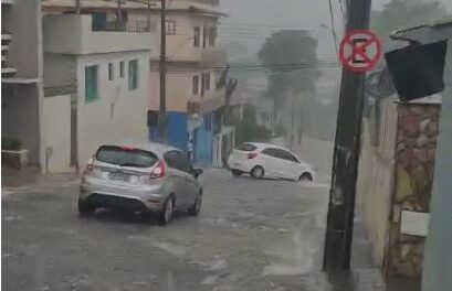 Forte chuva volta a causar prejuízos em Formiga