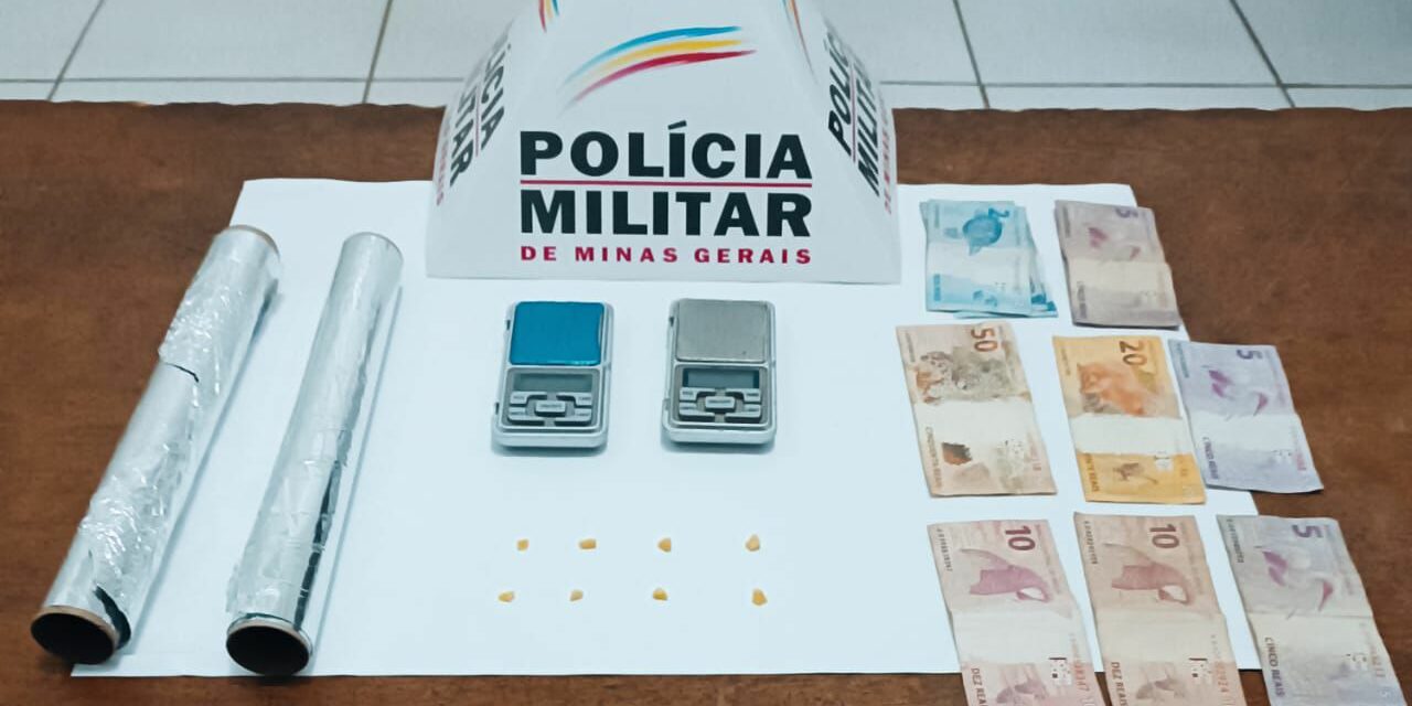 Homem é preso com drogas em Bambuí