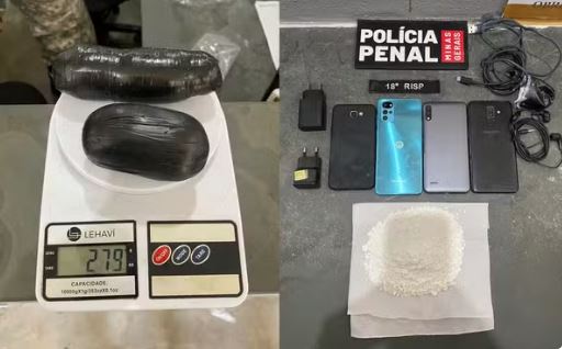 Visitante é detida ao tentar entrar em presídio com cocaína escondida nas partes íntimas