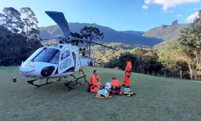Homem cai de parapente na Serra da Mantiqueira