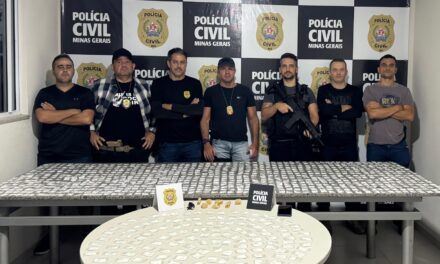 Polícia Civil divulga informações sobre homem preso por tráfico interestadual de drogas em Formiga