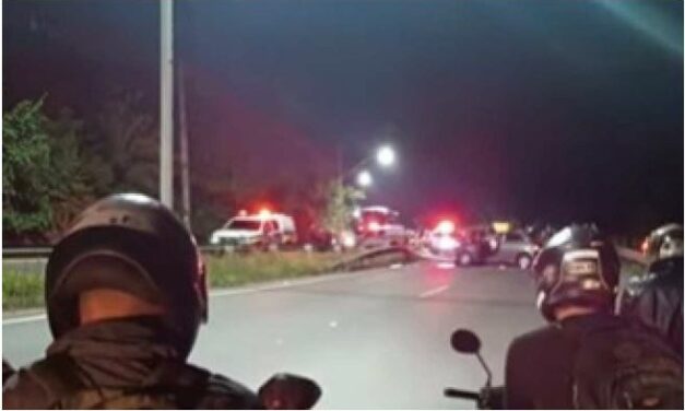 Perseguição policial termina com acidente e mortes em Ribeirão das Neves