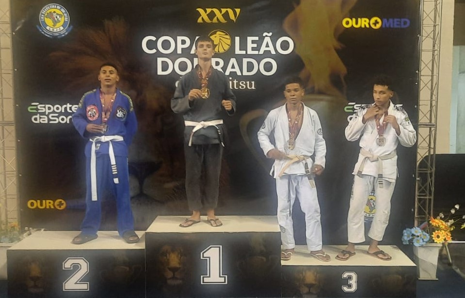 Tatame do Bem conquista 31 medalhas na XXV Copa Leão Dourado de Jiu-Jitsu, em Betim