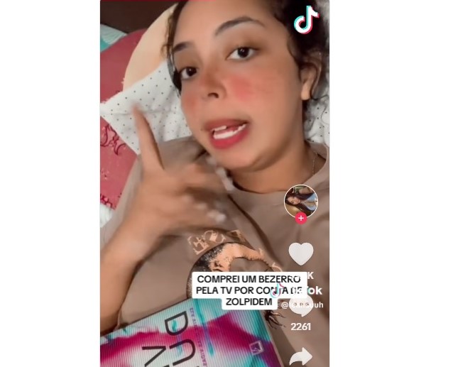 Mulher compra bezerro após tomar Zolpidem vendo TV: ‘acordei no leilão de vaca’