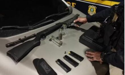 Suspeito é preso após atirar contra veículos de carga na BR-381