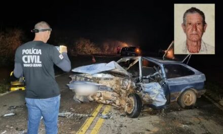 Lavrador de 64 anos morre após bater carro de frente com táxi