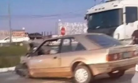 Idoso fica gravemente ferido em acidente na BR-494, em Divinópolis