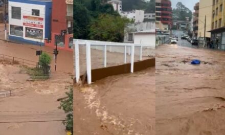 Chuva provoca estragos e coloca Santa Catarina em alerta máximo