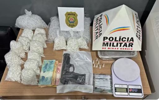 Operação contra o tráfico de drogas e organização criminosa cumpre mandados em Passos