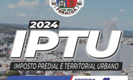 Secretaria de Fazenda informa sobre erro gráfico em alguns carnês de IPTU em Formiga