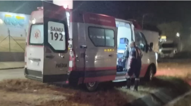 Idosa fica ferida após ser atropelada na MG-050 em Divinópolis