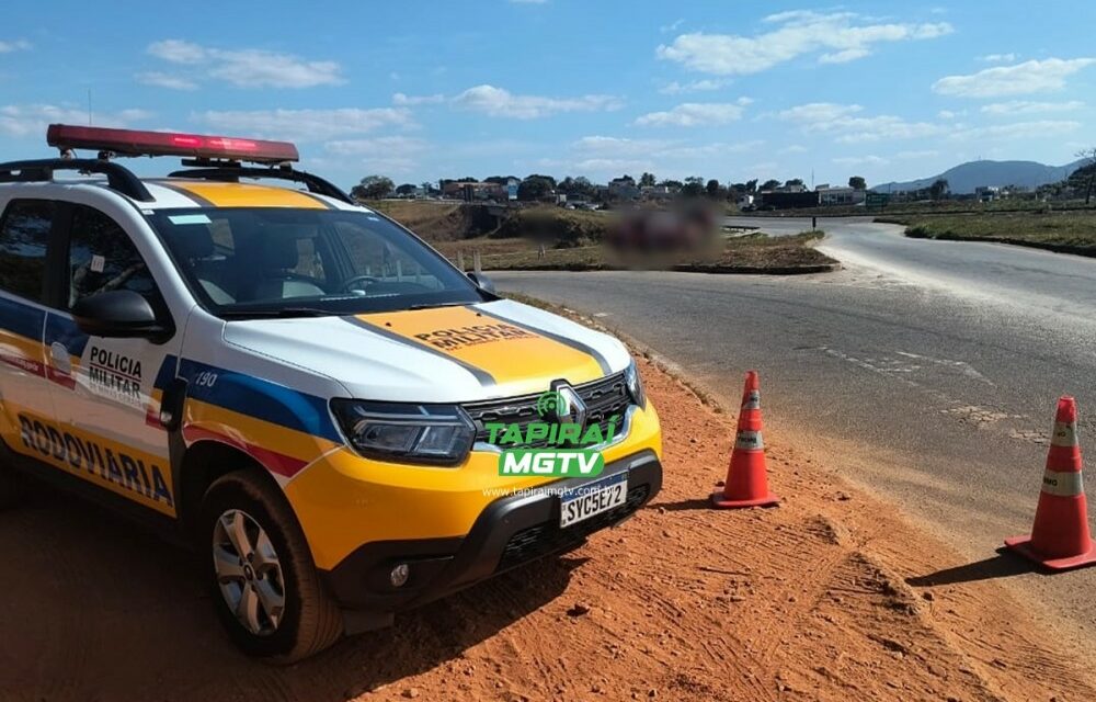 Motorista dorme ao volante e atropela pedestre na MG-050