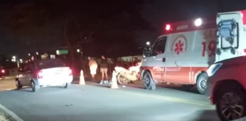 Homem morre após ser atropelado por moto em Itaúna
