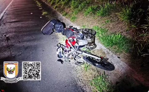 Dois homens morrem após batida entre motocicletas na MG-459