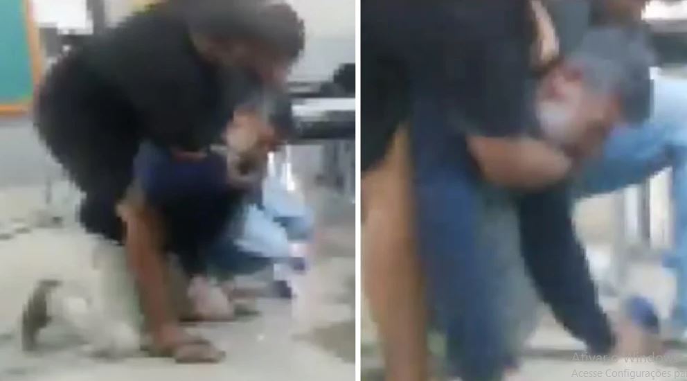 Adolescente de 17 anos dá mata-leão em professor após levar bronca em sala de aula