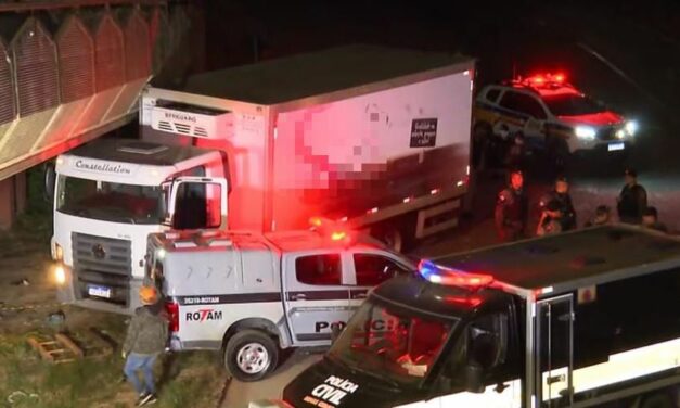 Motorista de caminhão é morto pela polícia após matar mulher atropelada na avenida Amazonas