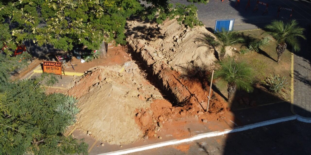 Realizada nova etapa de canalização do esgoto em dois córregos de Formiga