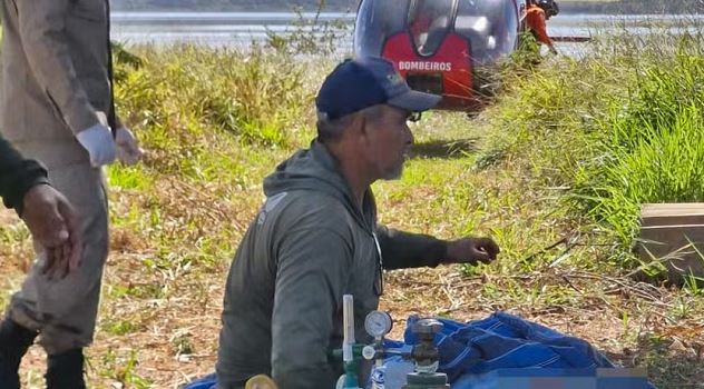 Helicóptero cai com empresários do DF; piloto está em estado grave