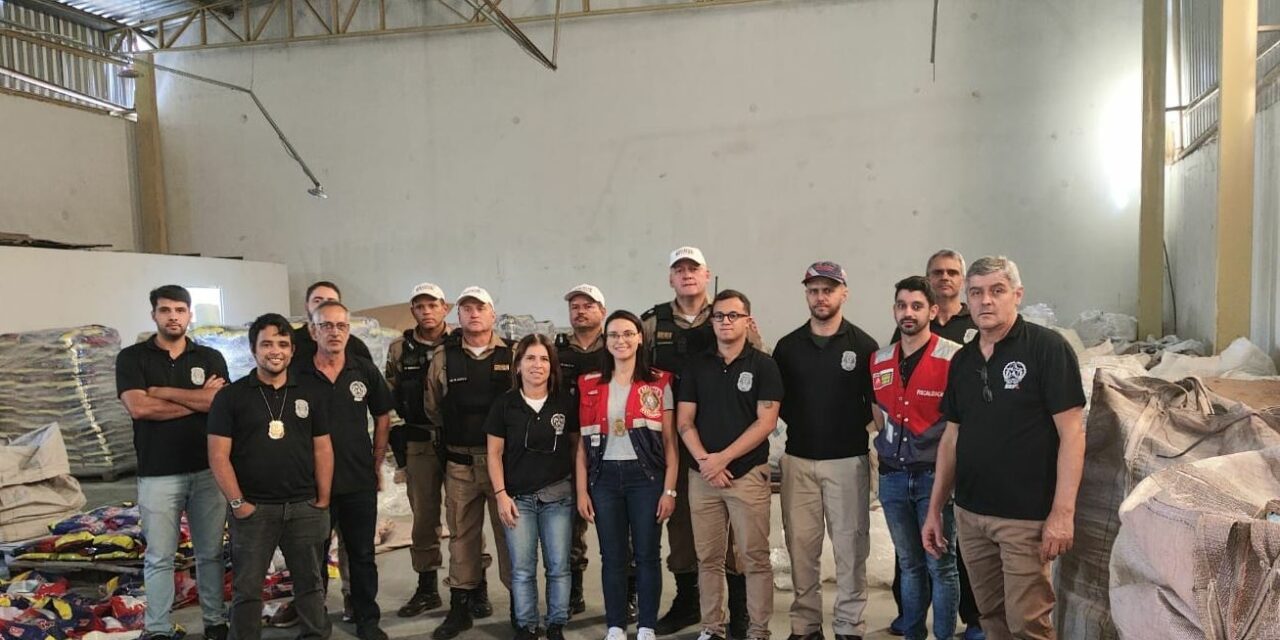 Polícia Militar Rodoviária divulga mais informações sobre apreensão de sabão em pó falsificado na BR-494,