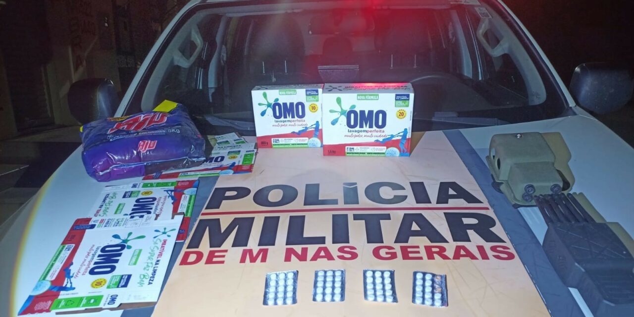 Caixas de sabão em pó falsificado são apreendidas na BR-494, em Bom Despacho