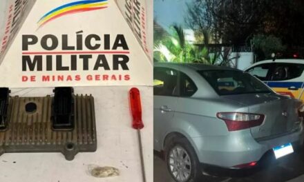 Adolescente é apreendido com carro furtado em Divinópolis