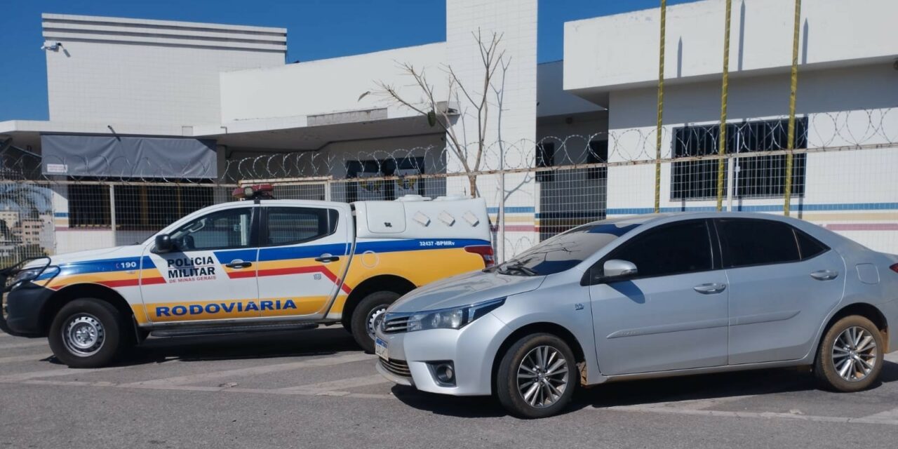 Dois homens são presos e veículo adulterado é apreendido na MG-050, em Divinópolis