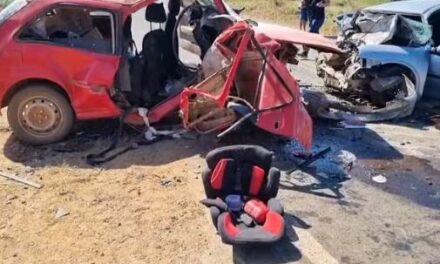 Morre 4ª vítima de batida entre carros na AMG-2420