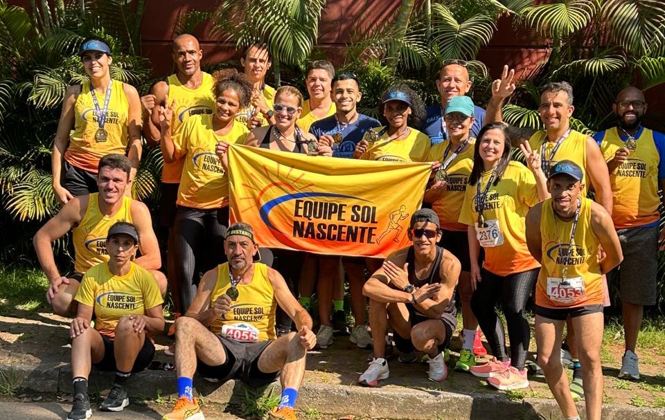 Equipe Sol Nascente, de Formiga, marca presença na Meia Maratona Internacional de Belo Horizonte